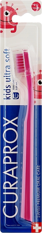 CS Kids Ultra Soft Toothbrush, pink - Curaprox — photo N1