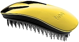 Hair Brush - Ikoo Home Black Soleil Metallic — photo N1