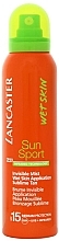 Fragrances, Perfumes, Cosmetics Sun Spray - Lancaster Sun Sport Invisible Mist Wet Skin Application Sublime Tan SPF 15