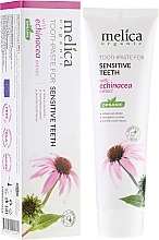 Fragrances, Perfumes, Cosmetics Echinacea Extract Toothpaste - Melica Organic 