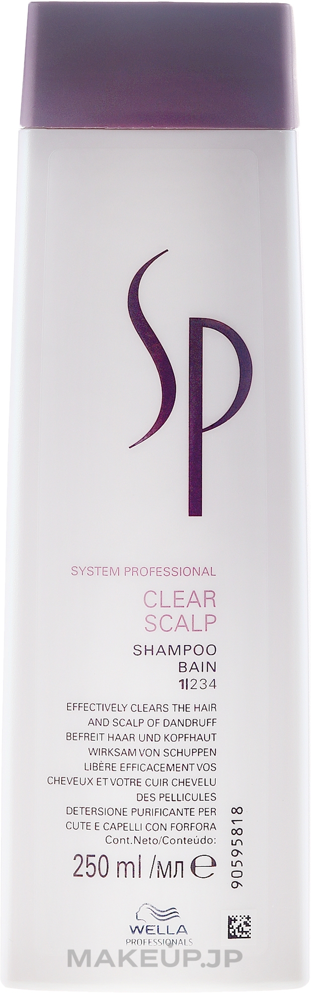 Anti-Dandruff Shampoo - Wella SP Clear Scalp Shampoo  — photo 250 ml