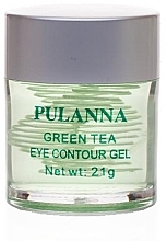 Fragrances, Perfumes, Cosmetics Toning Eye Countour Gel - Pulanna Green Tea Eye Countour Gel