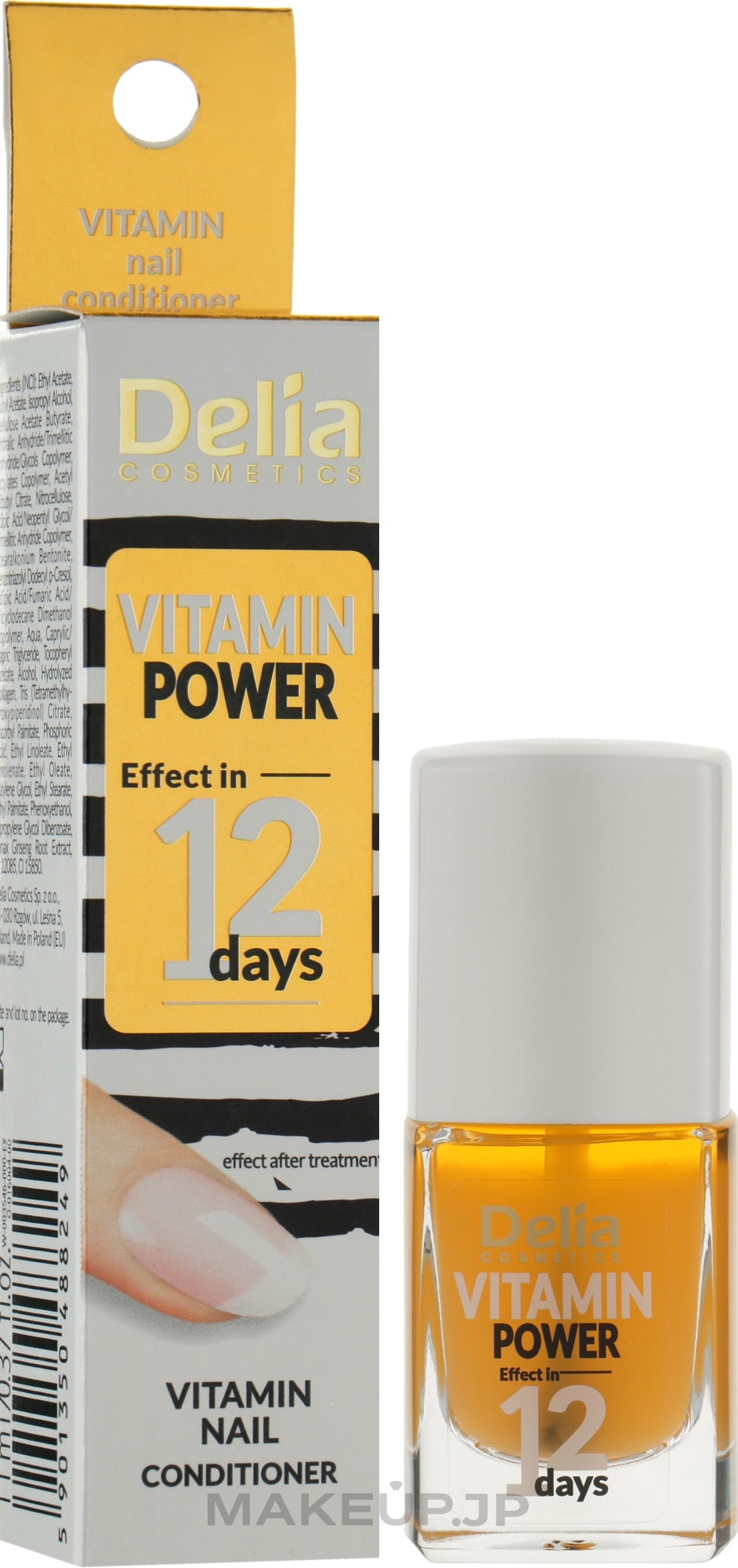 Vitamin Nail Conditioner - Delia Cosmetics Power Of Vitamins Nail Conditioner — photo 11 ml