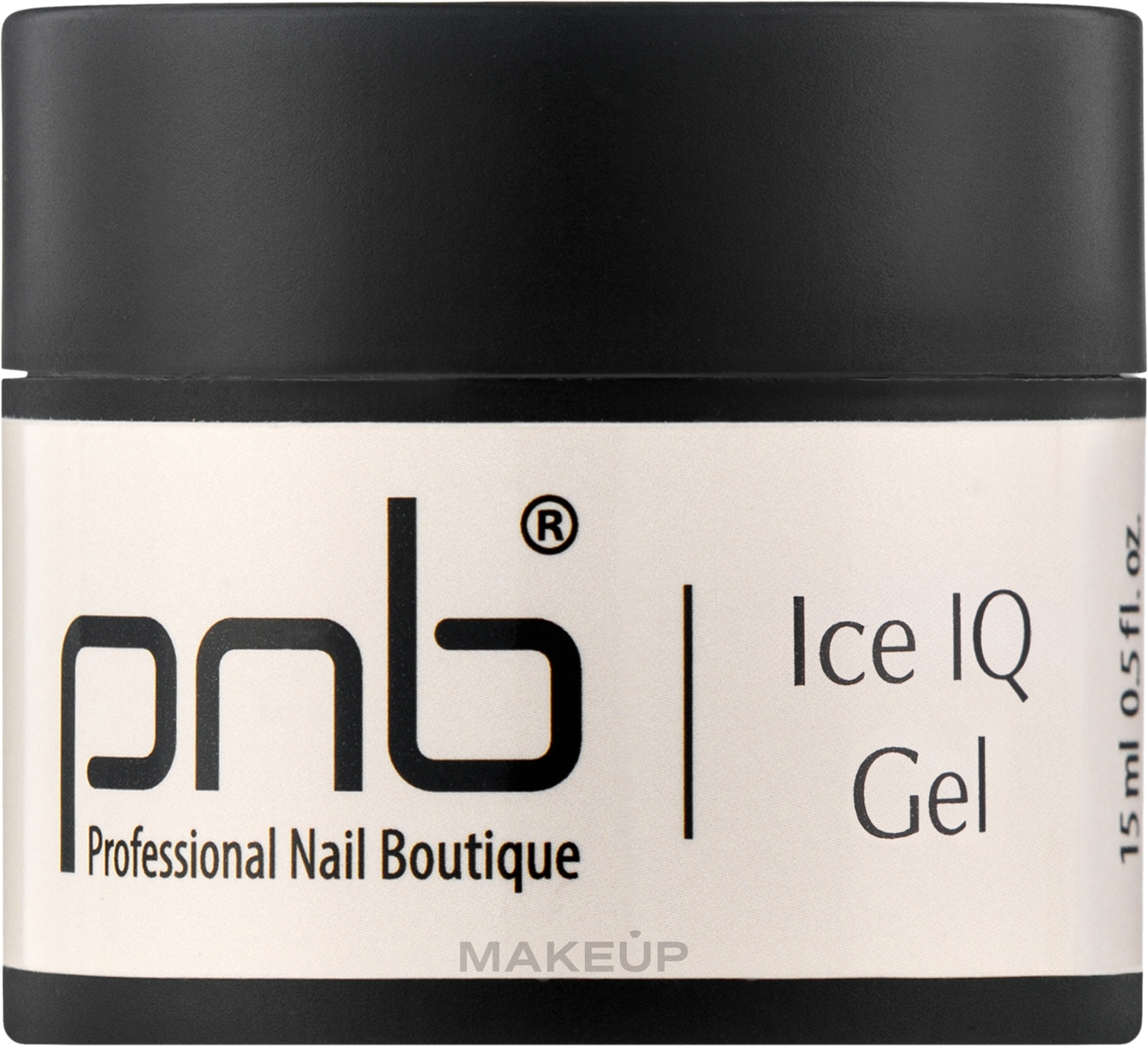 Low-Temperature Gel, yellow-pistachio - PNB UV/LED Ice IQ Gel Molucella — photo 15 ml