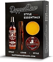 Fragrances, Perfumes, Cosmetics Set - Dapper Dan Style Essentials Deluxe Pomade (pomade/100ml + spray/200ml + comb/1pc)