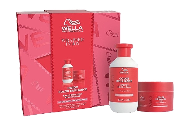 Set - Wella Professionals Invigo Color Brillance (shm/300ml + h/mask/150ml) — photo N1