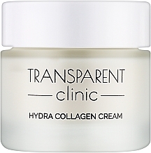 Fragrances, Perfumes, Cosmetics Face Cream - Transparent Clinic Hydra Collagen Cream