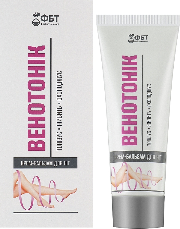 Foot Cream Balm 'Venotonic' - FitoBioTekhnologii — photo N2