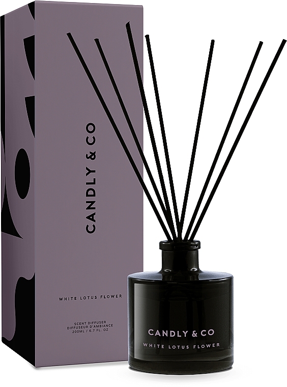 Fragrance Diffuser - Candly&Co No.8 White Lotos Flower Diffuser — photo N4