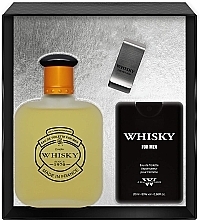 Fragrances, Perfumes, Cosmetics Evaflor Whisky - Set (edt/100ml + mini/20ml + acc.)	