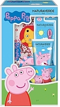 Fragrances, Perfumes, Cosmetics Set - Naturaverde Kids Peppa Pig Oral Set (toothbrush/1pc + toothpaste/75ml + cup/1pc + bag/1pc)