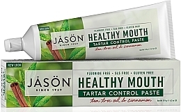 Fragrances, Perfumes, Cosmetics Toothpaste "Tartar Control" - Jason Natural Cosmetics Healthy Mouth Tartar Control Toothpaste 
