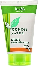 Fragrances, Perfumes, Cosmetics Anti-Fatigue Foot Cream - Dzintars Kredo Natur Foot Cream