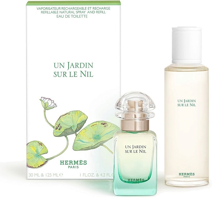 Hermes Un Jardin sur le Nil - Set (edt/125ml + edt/30ml) — photo N1