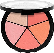 Fragrances, Perfumes, Cosmetics Highlighter Palette - IsaDora Face Glow Highlighting Wheel