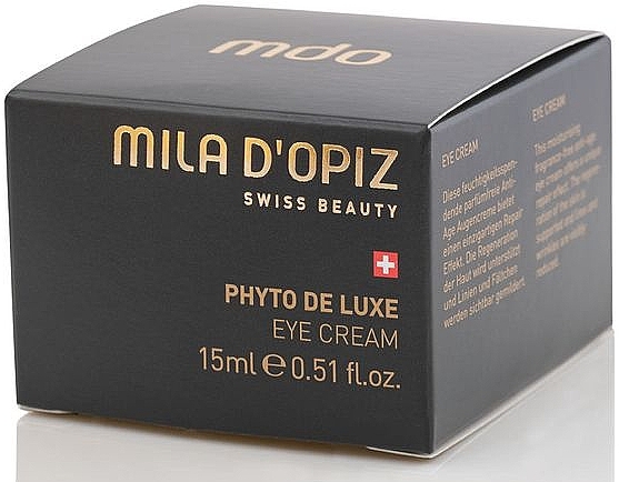 Eye Cream - Mila D'Opiz Phyto de Luxe Eye Cream — photo N2