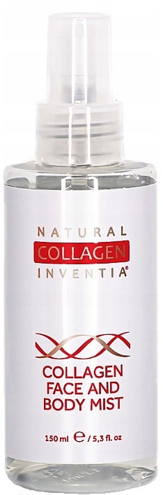 Face & Body Collagen Mist - Natural Collagen Inventia Face And Body Mist — photo N1