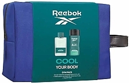 Reebok Cool Your Body - Set (edt/100ml+sh/gel/250ml+ bag/1pcs) — photo N1