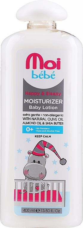 Baby Moisturizing Body Lotion - Moi Bebe Happy & Sleepy Moisturizer Baby Lotion — photo N1