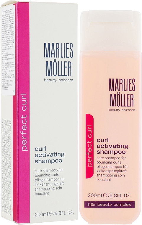 Shampoo for Curly Hair - Marlies Moller Perfect Curl Curl Activating Shampoo — photo N1