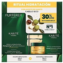 Fragrances, Perfumes, Cosmetics Set 'Hydrating Shampoo' - Rene Furterer Karite Hydra (shm/150ml + mask/200ml)