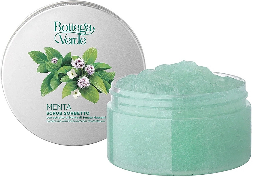 Scrub Sorbet with Mint Extract - Bottega Verde Mint Sorbet Scrub — photo N1