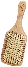 Fragrances, Perfumes, Cosmetics Wooden Rectangular Hair Brush - Mood