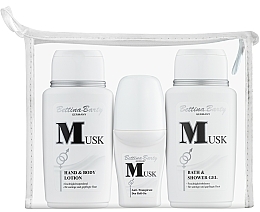 Fragrances, Perfumes, Cosmetics Bettina Barty Musk Mini Travelset Set - Set (s/g/150ml + b/lot/150ml + deo/50ml) 