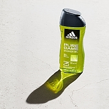 Shower Gel - Adidas Pure Game Hair & Body Shower Gel — photo N3