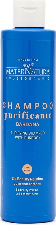 Anti-Dandruff Shampoo with Burdock - MaterNatura Anti-Dandruff Shampoo with Burdock  — photo N1