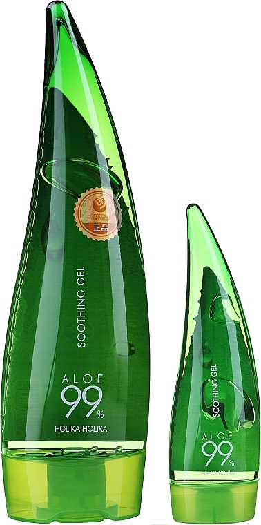 Set - Holika Holika Aloe 99% Soothing Gel (f/gel/250ml + f/gel/55ml) — photo N2