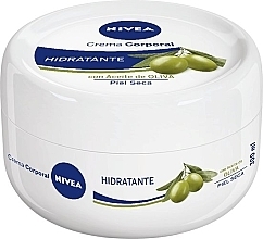 Olive Oil Moisturizing Body Cream - Nivea Olive Oil Moisturizing Body Cream Dry Skin — photo N2