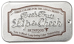 2-in-1 Balm - Skinfood Fresh Fruit Lip & Cheek Trio — photo N1