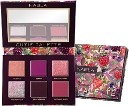 Fragrances, Perfumes, Cosmetics Eyeshadow Palette - Nabla Cutie Collection Palette Wild Berry