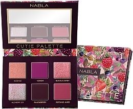 Eyeshadow Palette - Nabla Cutie Collection Palette Wild Berry — photo N1