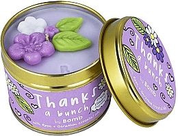 Fragrances, Perfumes, Cosmetics Tin Scented Candle - Bomb Cosmetics Thanks a Bunch Scent Stories Tin Candle