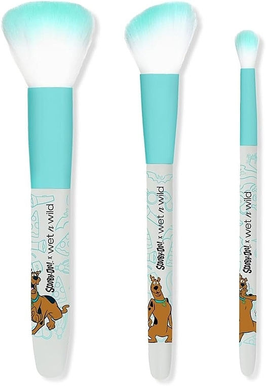 3-Piece Makeup Brush Set - Wet N Wild x Scooby Doo Scooby Night 3-Piece Makeup Brush Set — photo N2