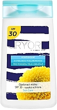 Fragrances, Perfumes, Cosmetics Sun Milk SPF30 - Ryor Sun Lotion SPF 30 Medium Protection