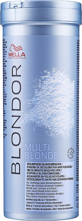 Lightening Powder - Wella Professionals Blondor Multi Blonde Powder — photo N1