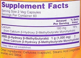 Hydroxymethylbutyrate Dietary Supplement - Now Foods Sports HMB — photo N3