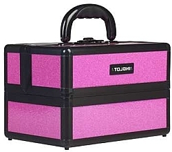 Fragrances, Perfumes, Cosmetics Cosmetic Case, pink - Inglot Makeup Case Shiny Pink Small KC-MSM01