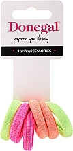 Fragrances, Perfumes, Cosmetics Hair Accessory Set FA-5623, green + pink + orange - Donegal