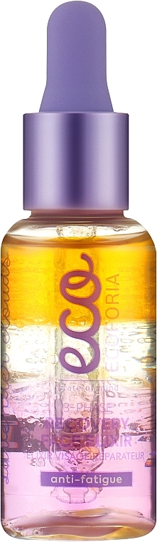 Face Elixir - Ecoforia Lavender Clouds 3-Phase Recovery Face Elixir — photo N1