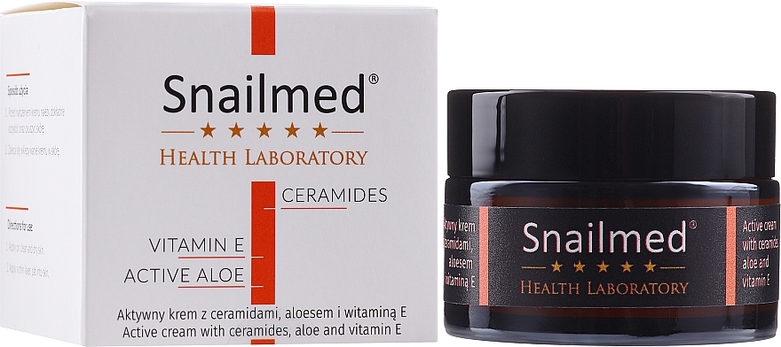 Nourishing Ceramide Anti-Aging Face Cream - Snailmed Health Laboratory — photo N2