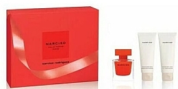 Fragrances, Perfumes, Cosmetics Narciso Rodriguez Narciso Rouge - Set (edp/50ml + b/lot/75ml + sh/gel/75ml)