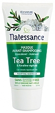 Before Tea Tree Shampoo Hair Mask - Natessance Tea Tree Purifying Hair Mask — photo N1