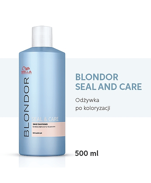 Shine & Color Complete - Wella Professionals BLONDOR Blonde Seal & Care — photo N2
