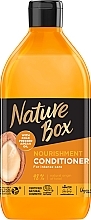 Nourishing & Intensive Hair Care Conditioner with Argan Oil - Nature Box Nourishment Vegan Conditioner With Cold Pressed Argan Oil — photo N1