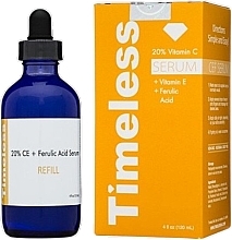 Vitamin C + E & Ferulic Acid Serum - Timeless Skin Care 20% Vitamin C + E Ferulic Acid Serum (refill) — photo N1