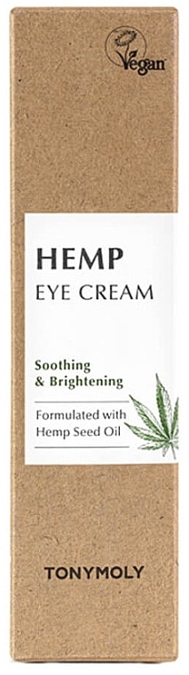 Eye Cream - Tony Moly Hemp Eye Cream — photo N2